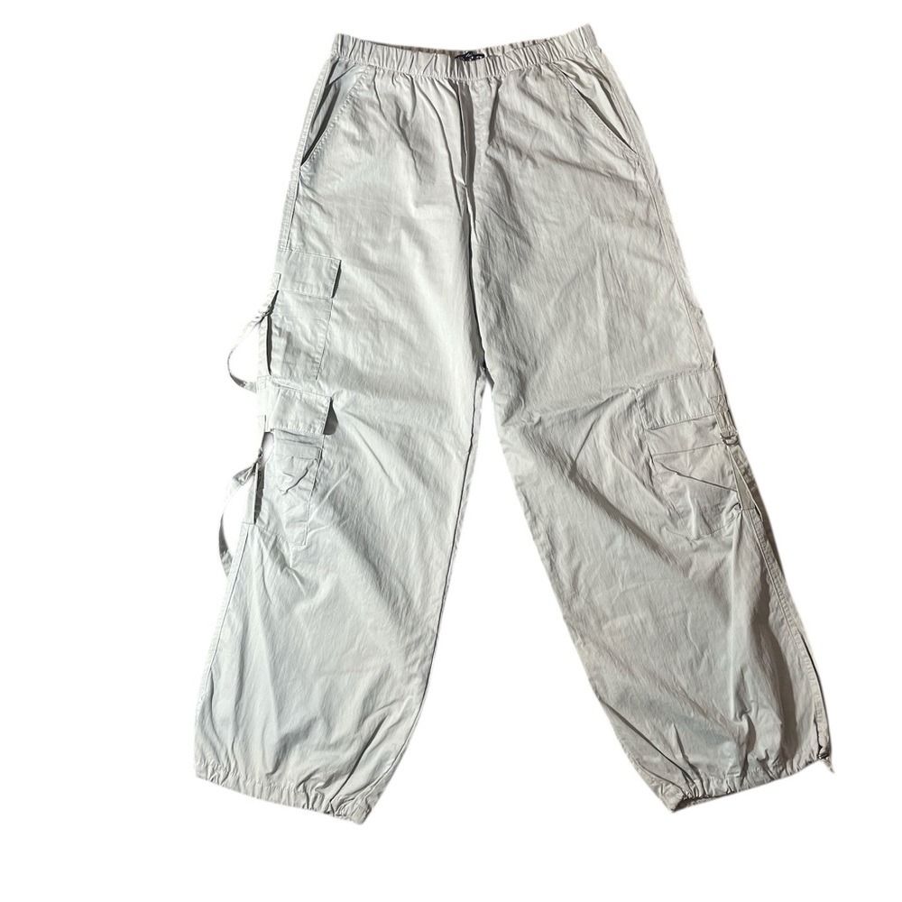 F2- Zara Light Gray Cargo Pants Small Sm S